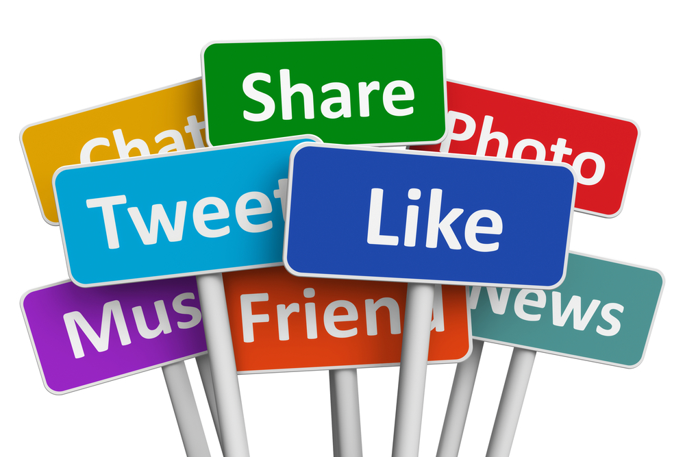 Social sharing buttons encourage target audiences to distribute content on their own.